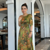 Váy Đầm Xoè Hoa Tone Xanh Đẹp Sang Trọng Cao Cấp Akina Dress